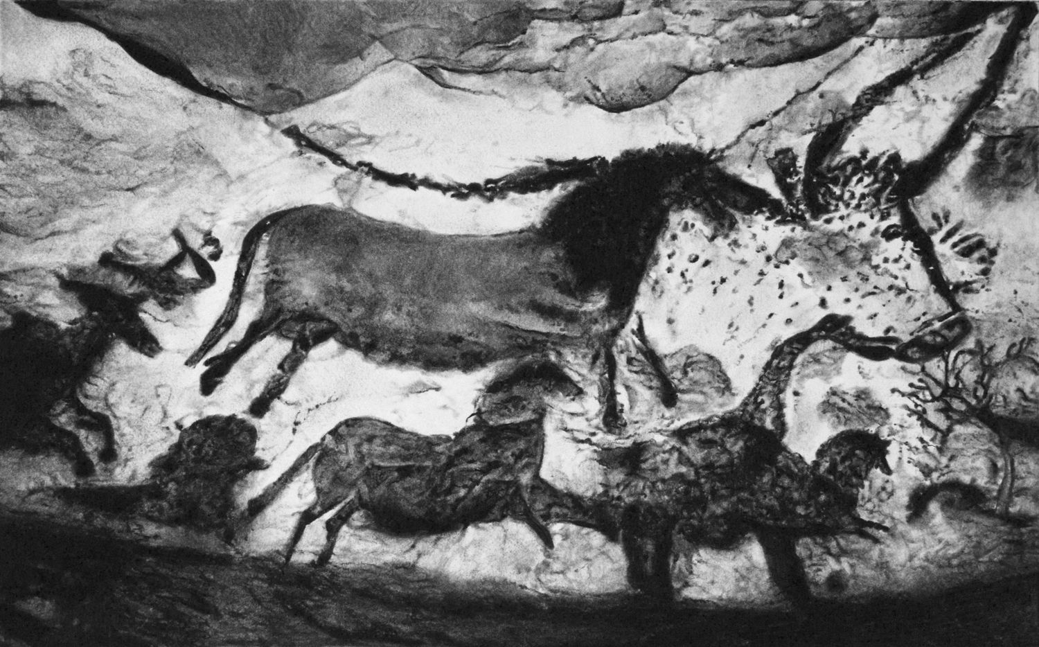 Robert Longo, Untitled (After Cave Painting in Lascaux), 2011