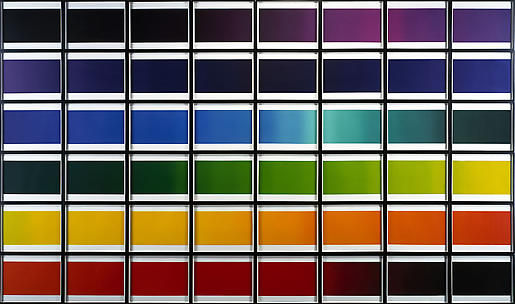 Olafur Eliasson, The colour spectrum series, 2005