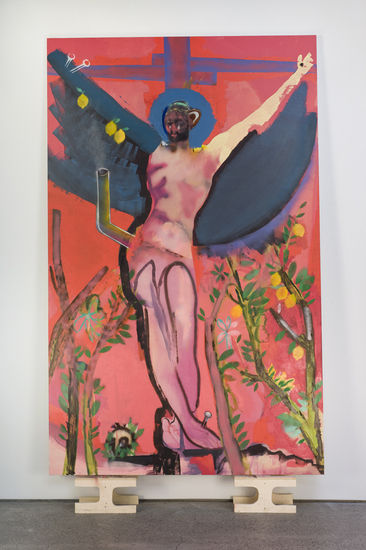 Alessandro Pessoli, Cristo che brucia tra i limoni, 2009