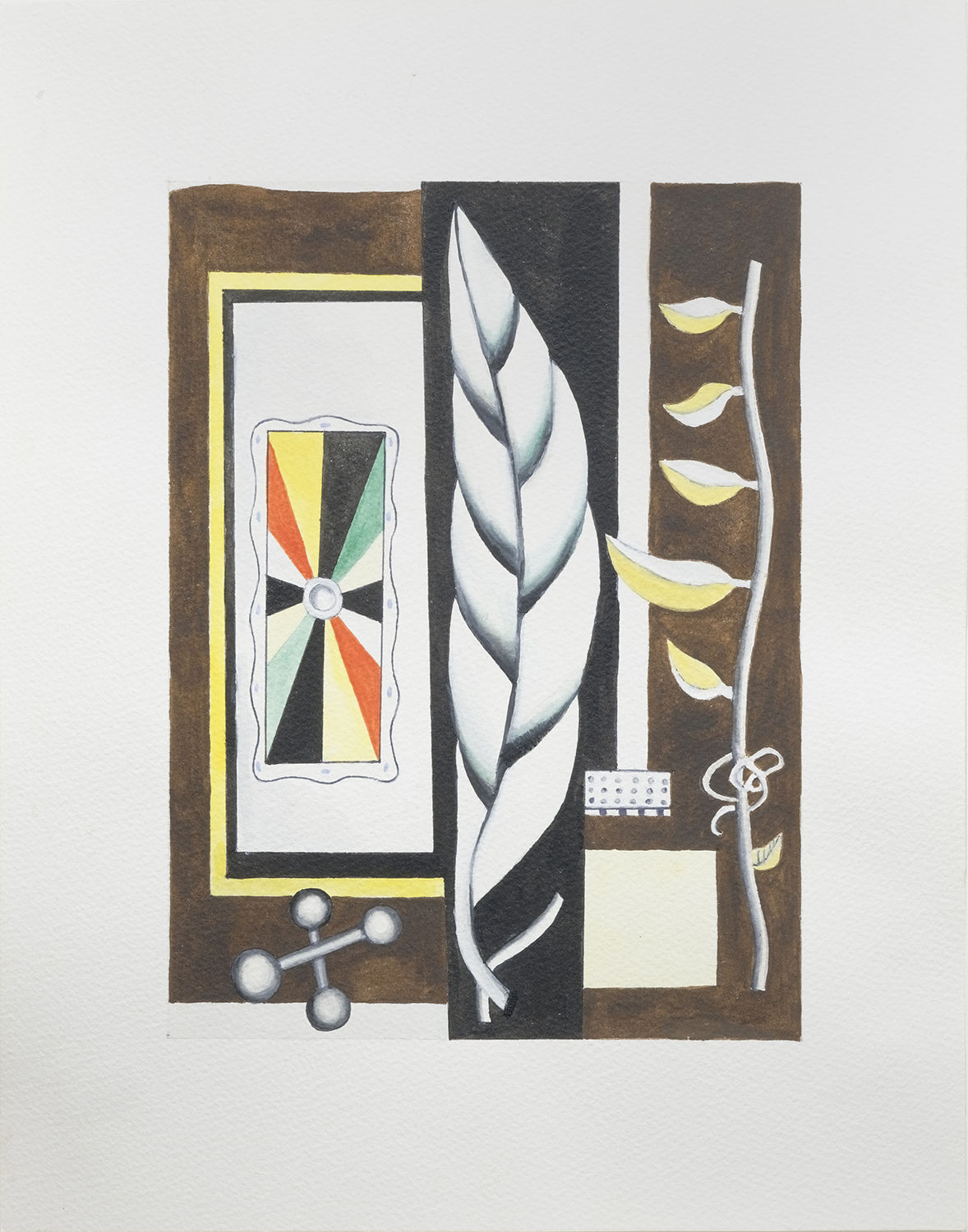 Sherrie Levine, After Fernand Leger: 6, 1983