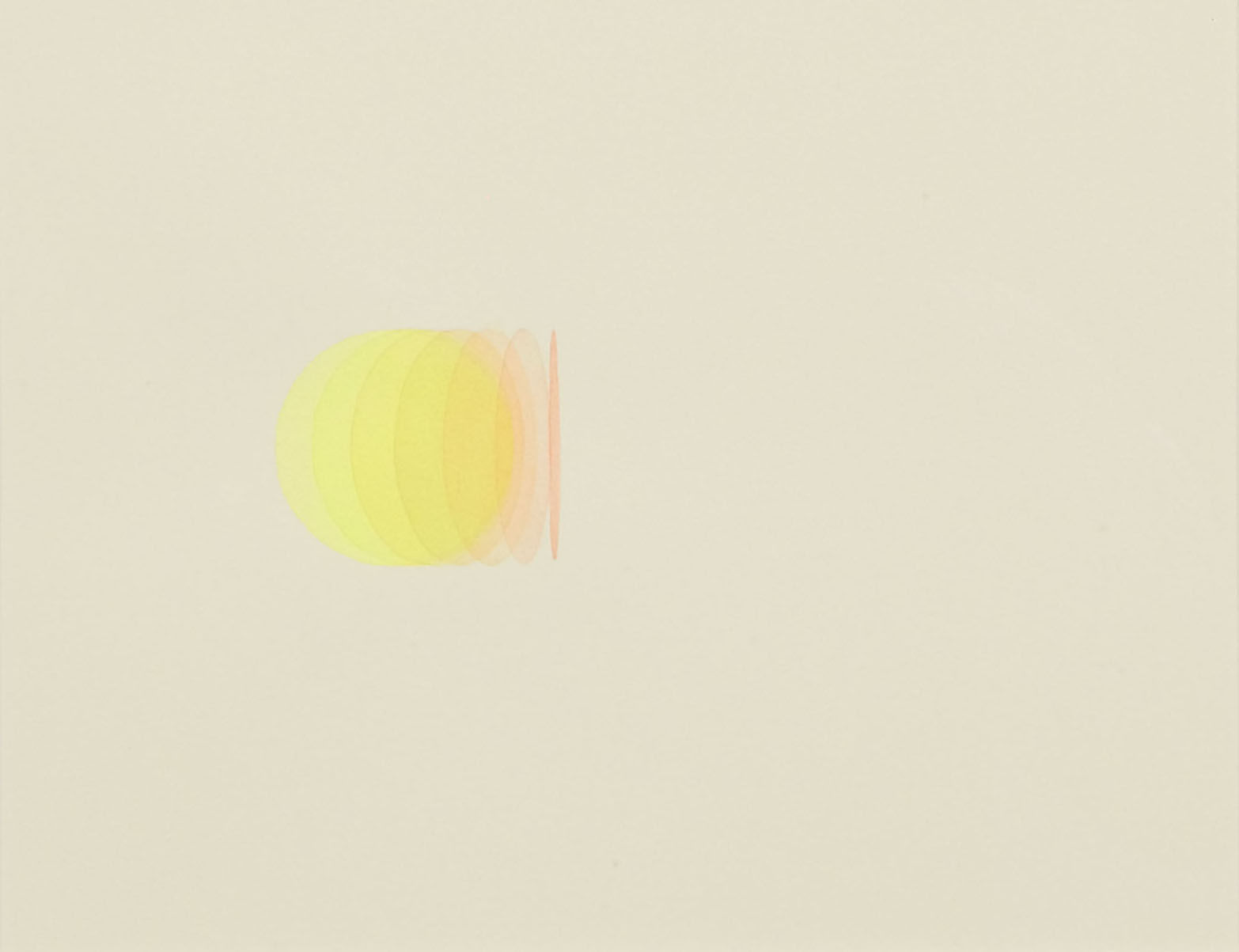 Olafur Eliasson, Seven yellow to orange movie, 2010