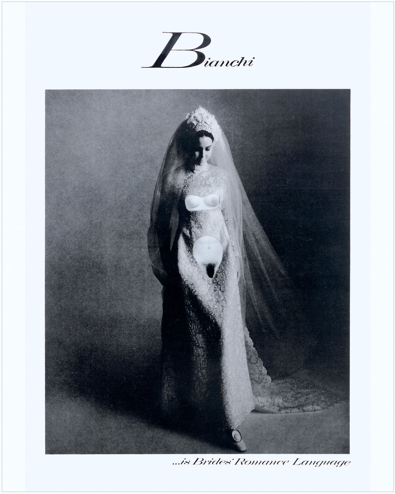 Martha Rosler, Brides Romance Language or Bianchi Bride, 1966-72