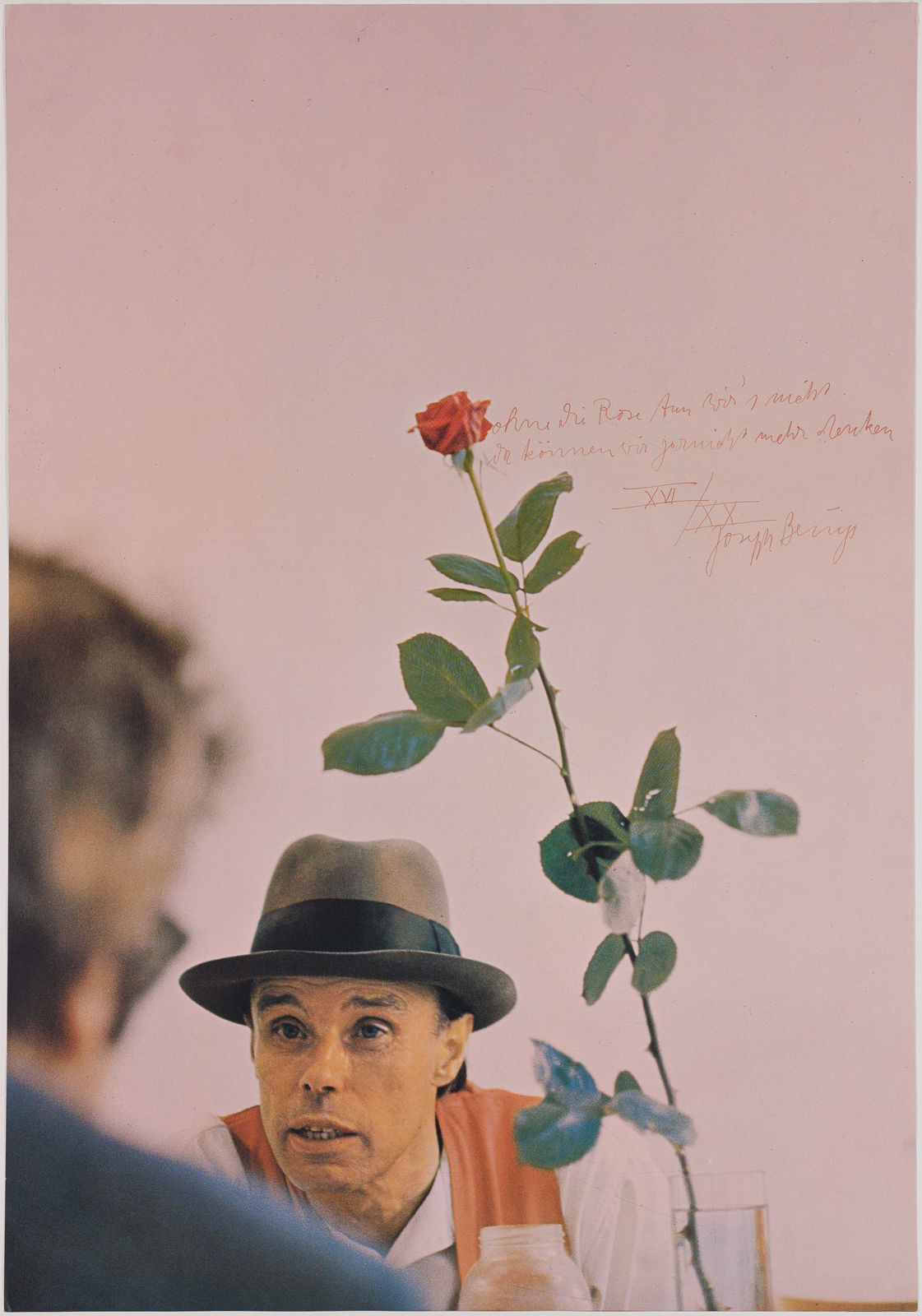 Joseph Beuys, We Won't Do It without the Rose, 1972