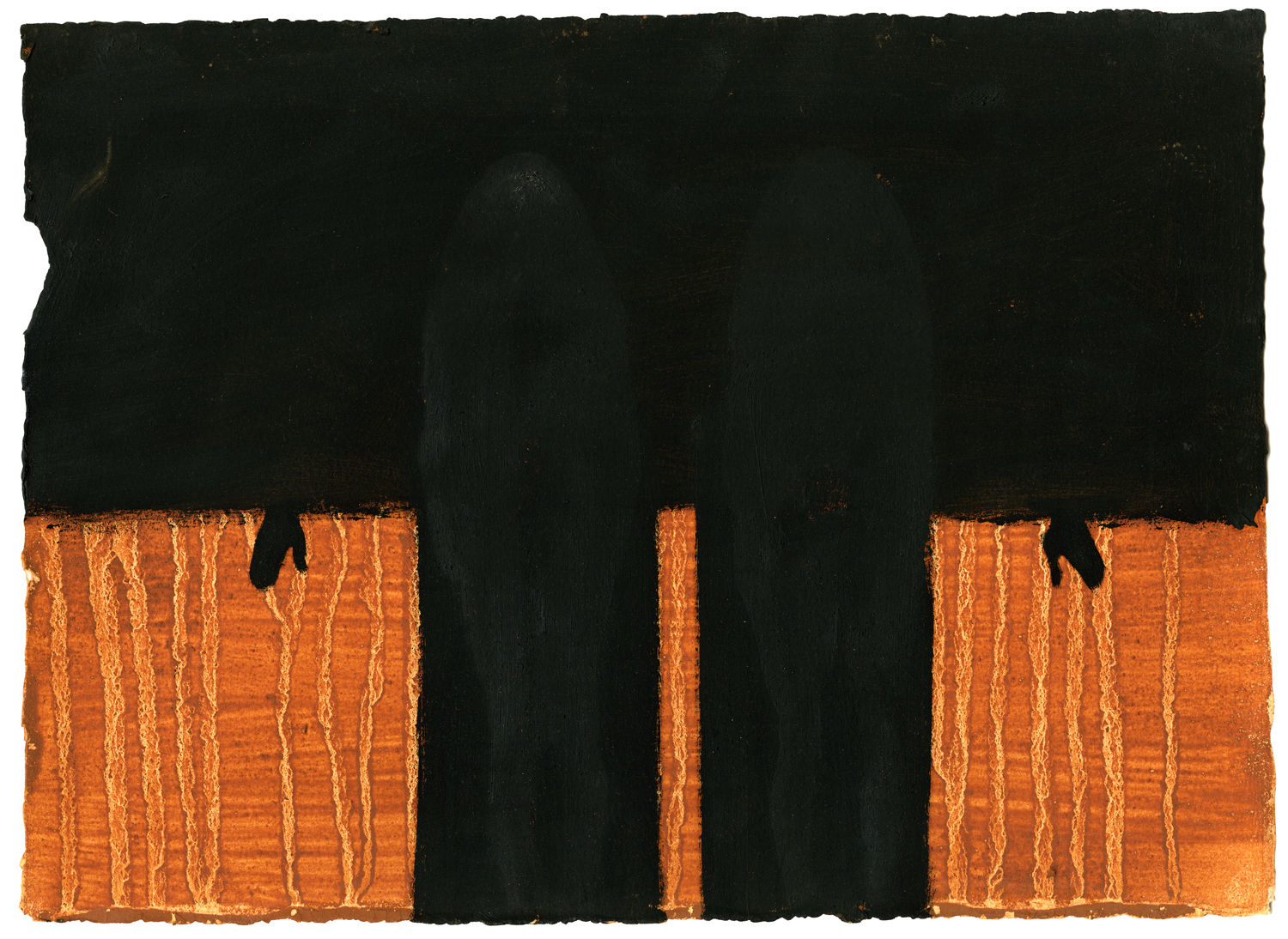 Antony Gormley, CREATING THE WORLD, DIVIDING THE WORLD II, 1989