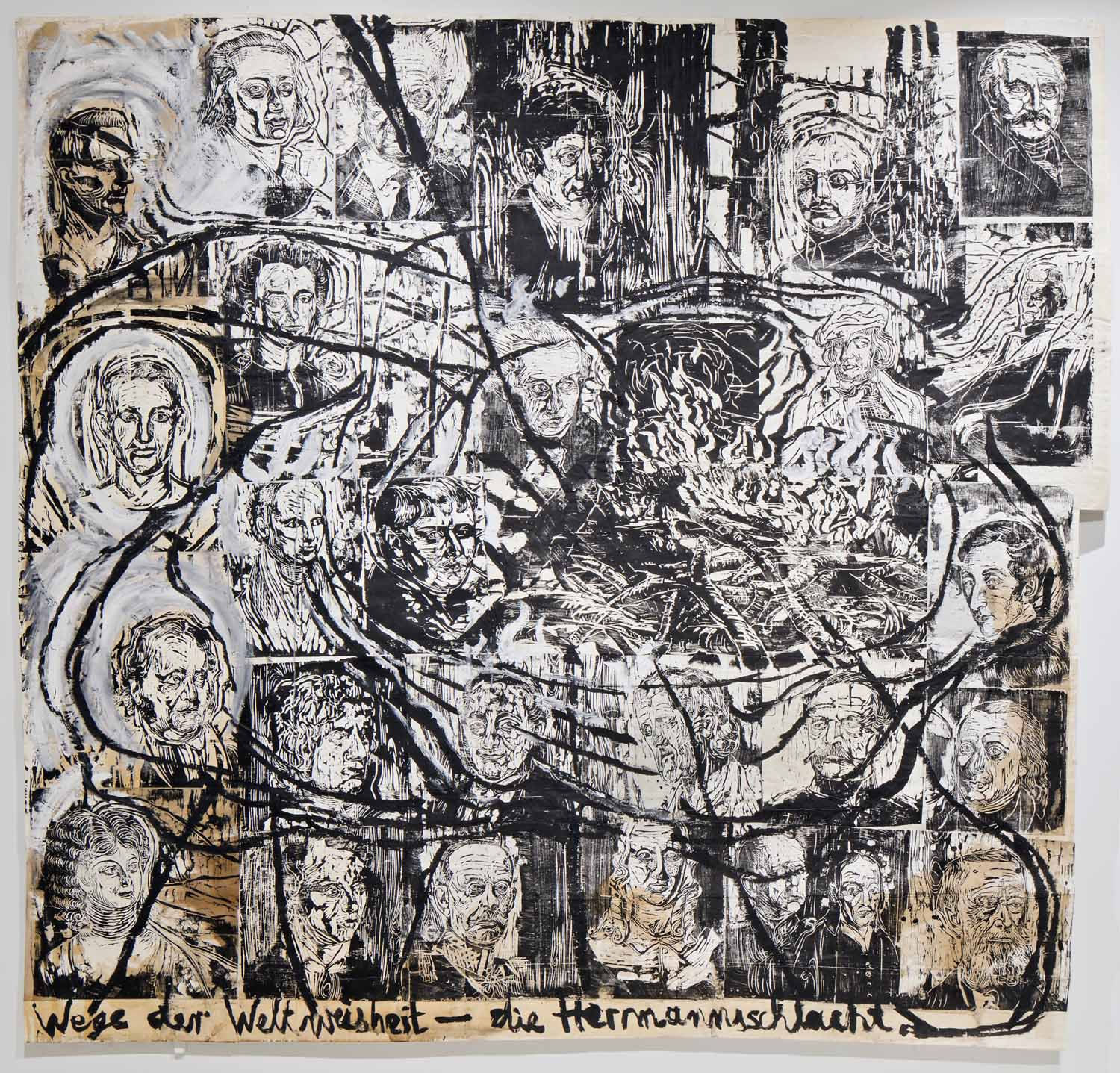 Anselm Kiefer, Wege der Weltweisheit - die Hermannsschlacht (Ways of Worldly Wisdom - The Battle of Hermann), 1977