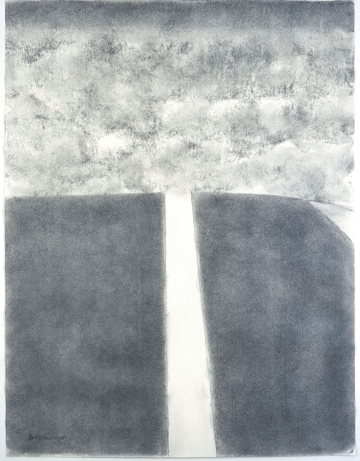 Richard Artschwager, Untitled (Ant's view of road), 2006