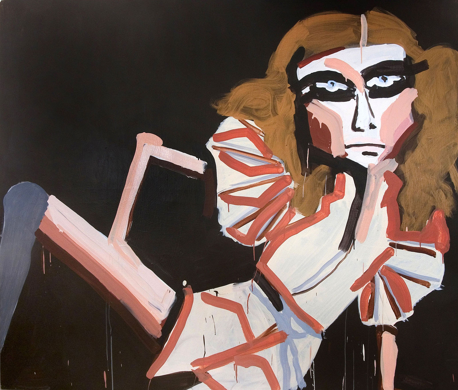 Katherine Bernhardt, Lizard Woman, 2006