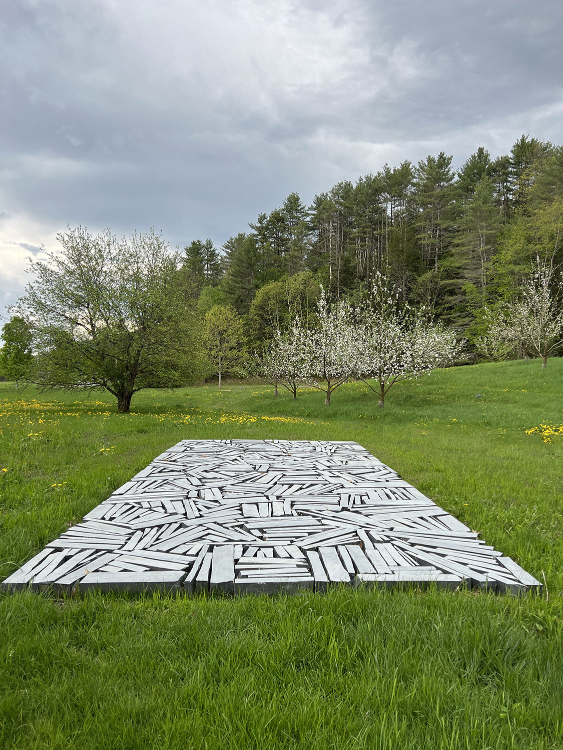 Richard Long, Bowery Slate, 2011