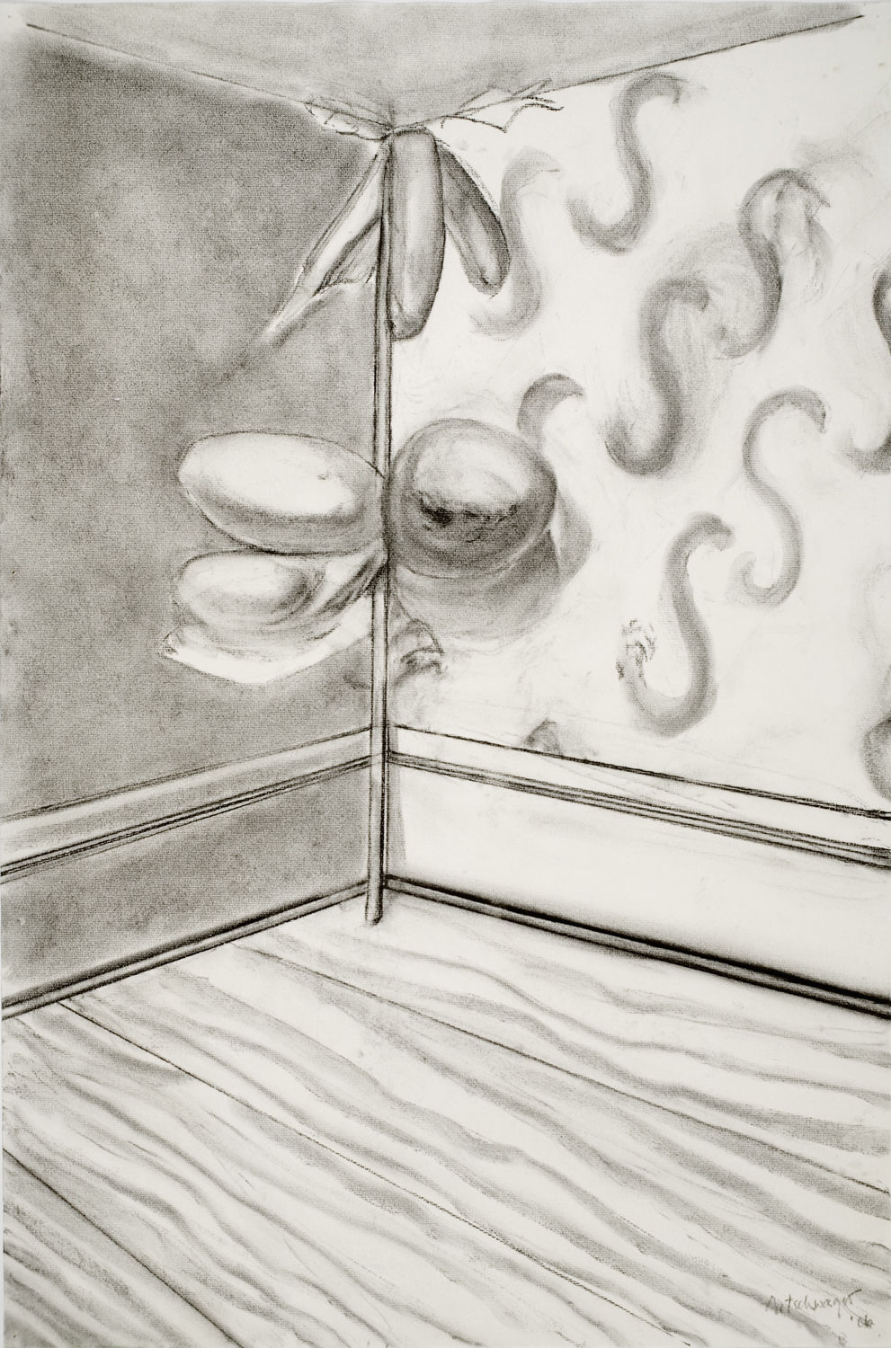 Richard Artschwager, Corner with Wood Grain, 2006