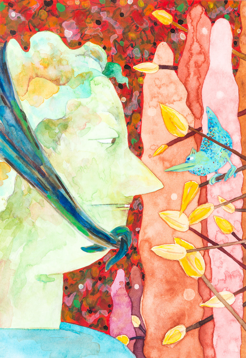 Gladys Nilsson, Bird, 2001