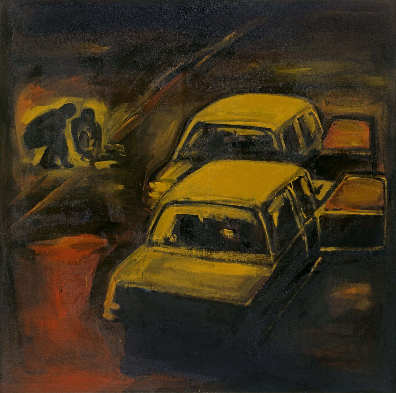 Helmut Middendorf, Ohne Titel (Autos); Untitled (Cars), 1986