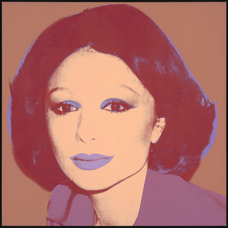 Andy Warhol, Farah Diba Pahlavi, 1976
