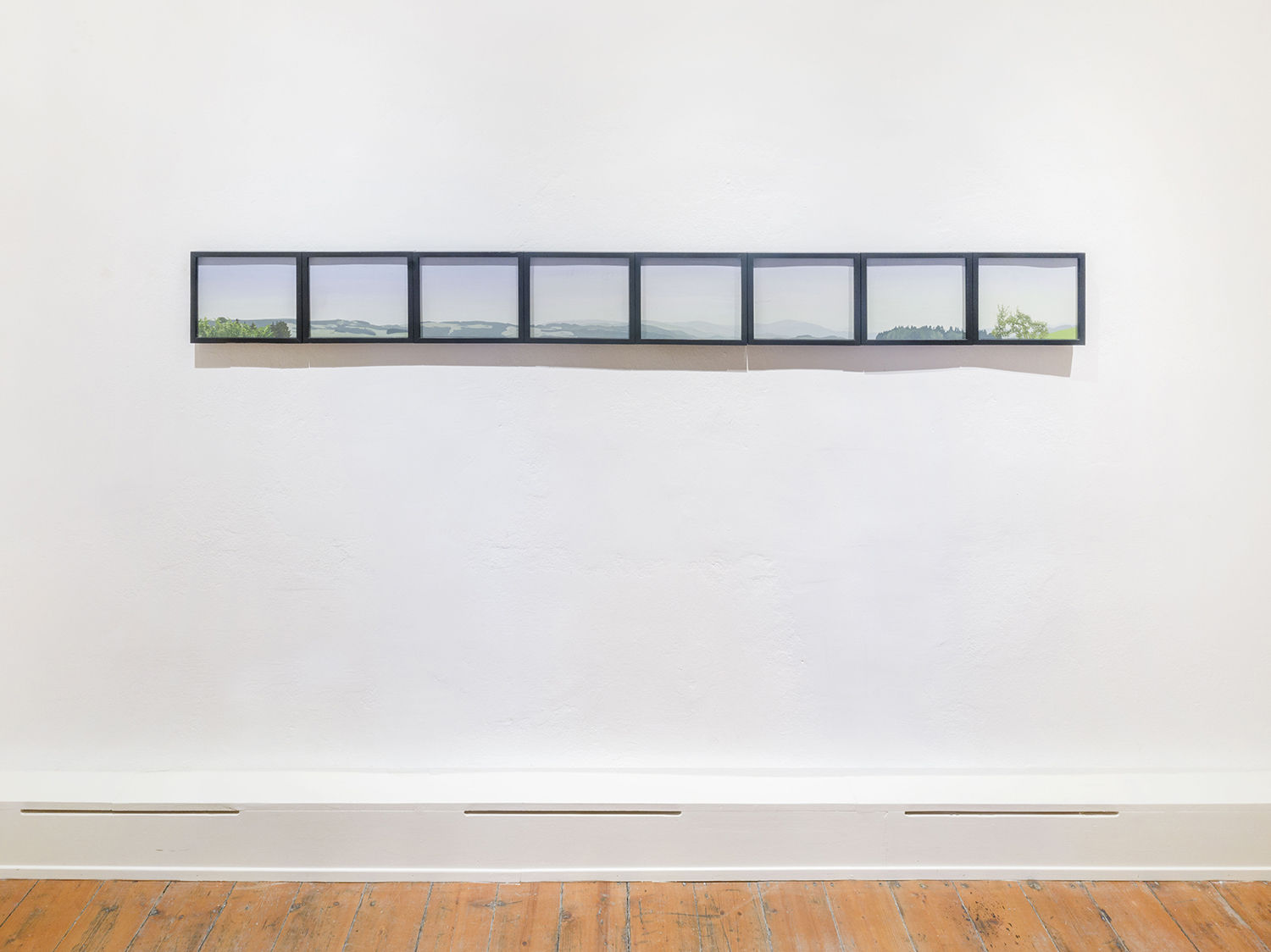 Peter Dreher, Serie II (IV/II-X/II) 120C-127C, 1973