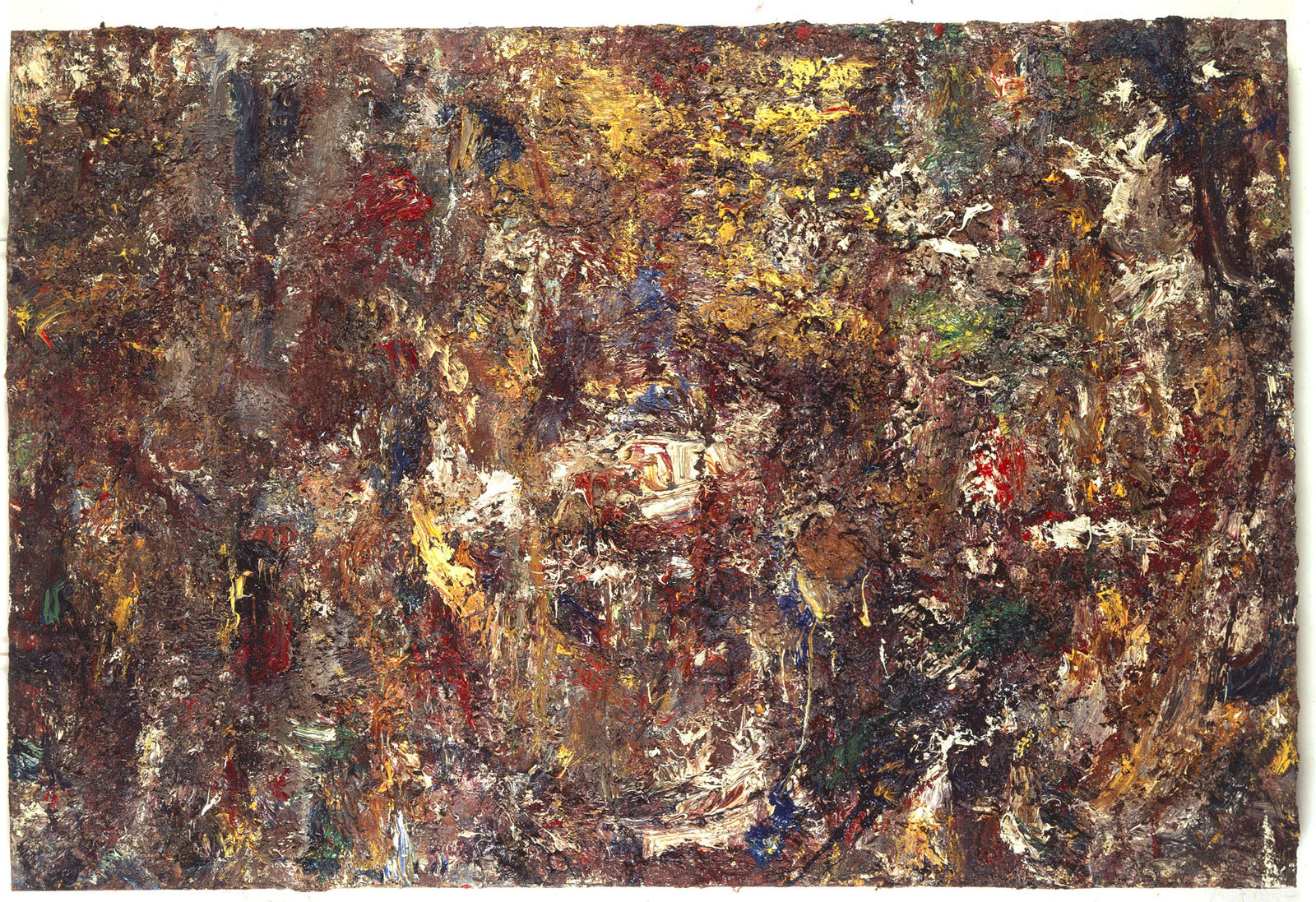 Eugène Leroy, Grande figure, l'été, 1990