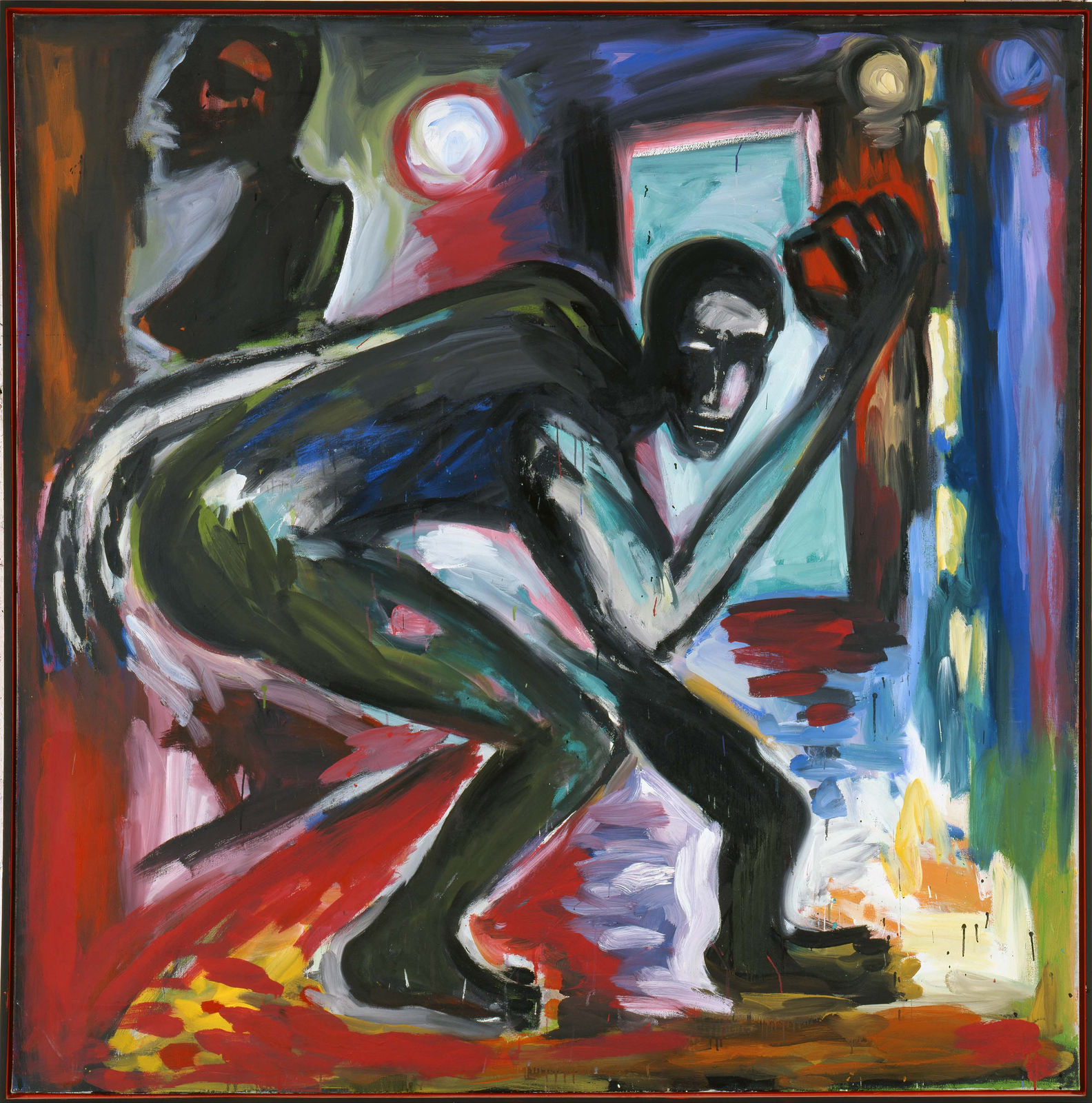 Helmut Middendorf, Großstadteingeborener, Tanz; Native of the Big City, Dance, 1982