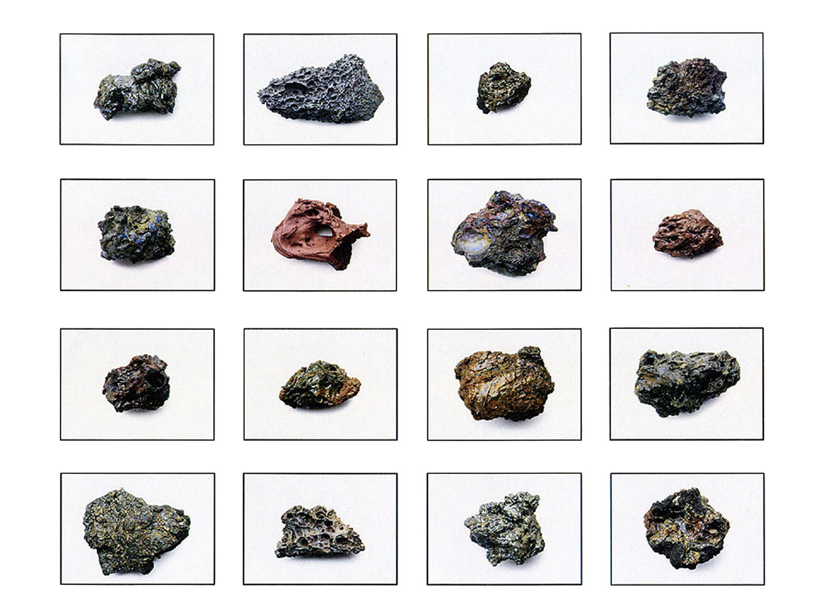 Olafur Eliasson, The small lava stone series, 2003