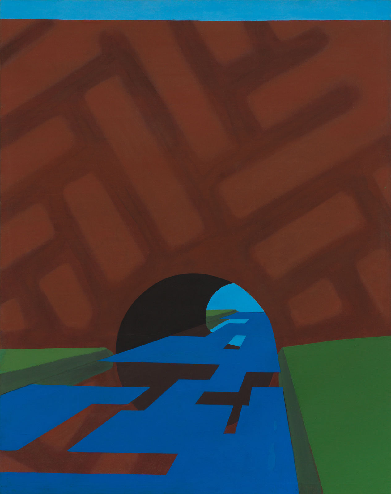 Markus Lüpertz, Tunnelbild, 1967