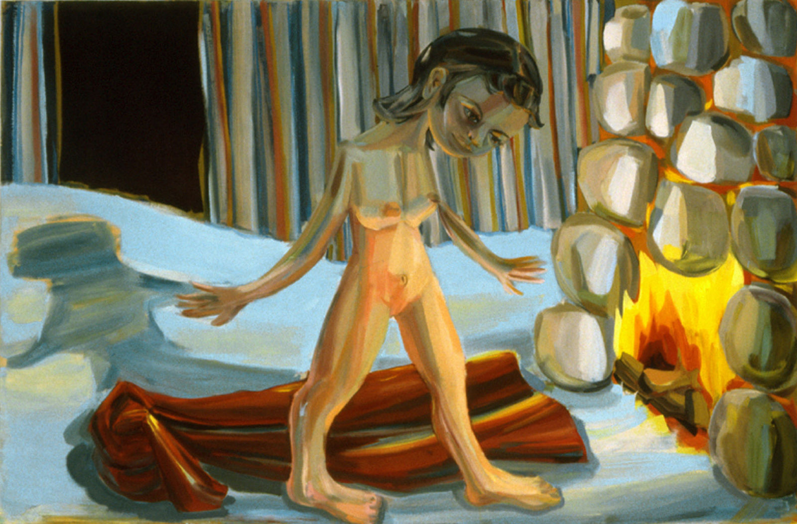 Judith Linhares, Blaze, 2003-2004