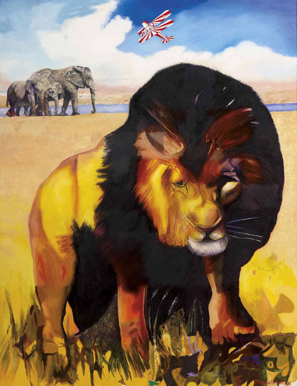 Malcolm Morley, Out of Africa, 1999