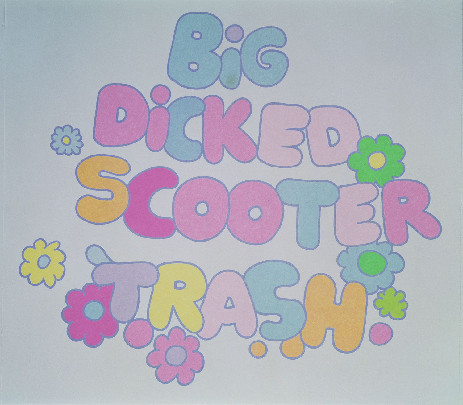 Angela Bulloch, Big Dicked Scooter Trash, 1992