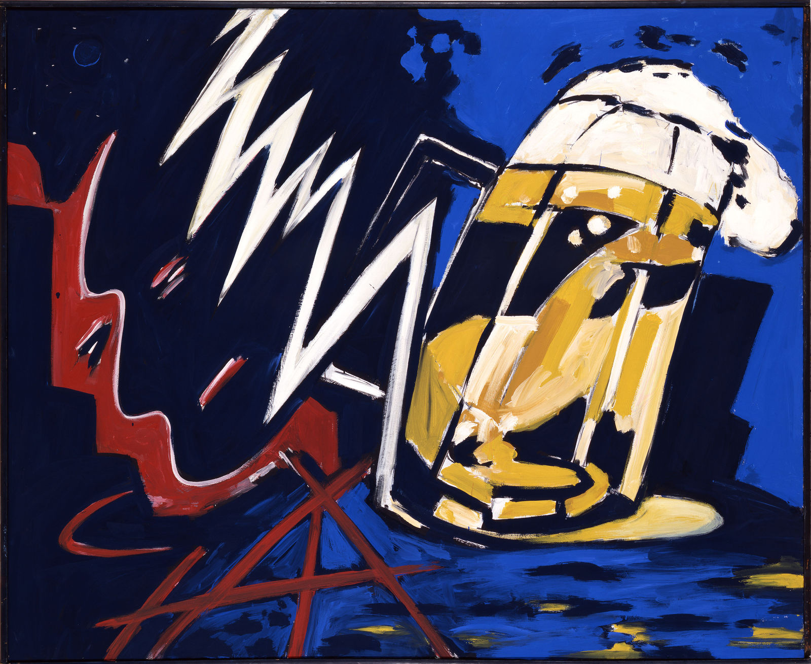 Helmut Middendorf, Biergewitterkopf (Exzess); Biergewitterkopf (Excess), 1978