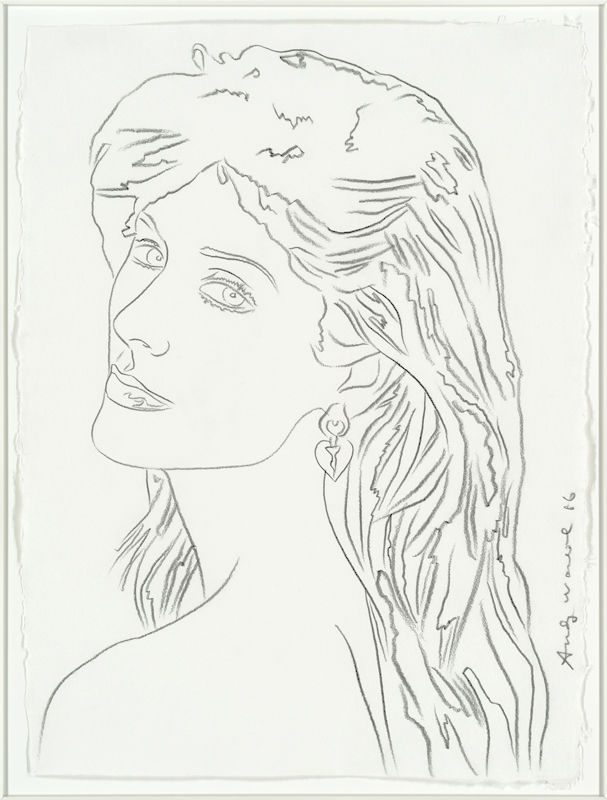 Andy Warhol, Unidentified Woman, 1986