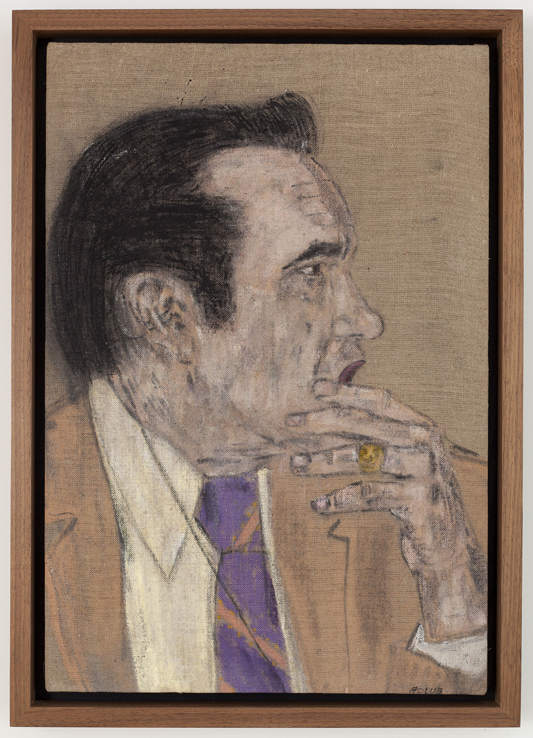 Leon Golub, George Wallace, 1976