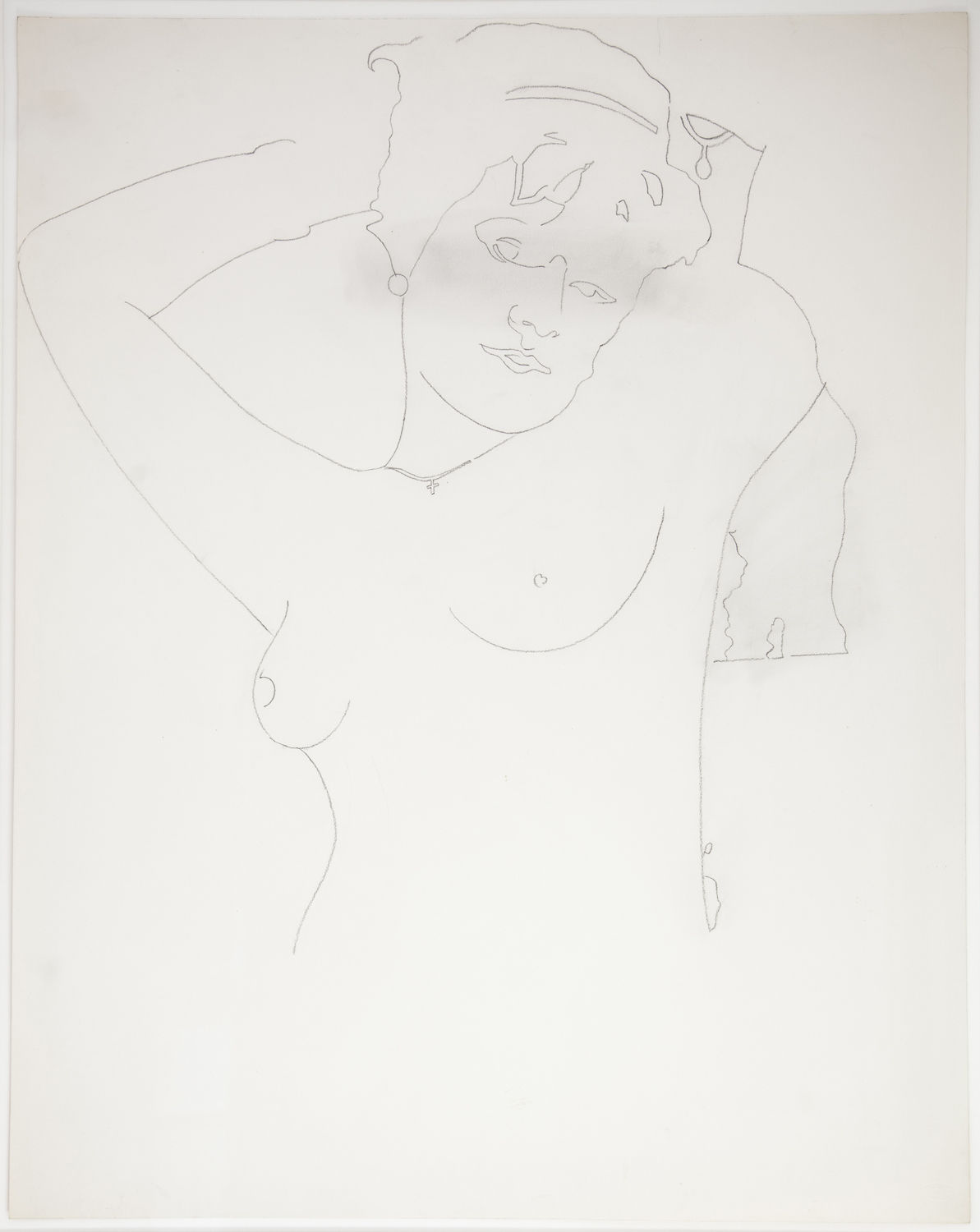 Andy Warhol, Female Nude, 1961