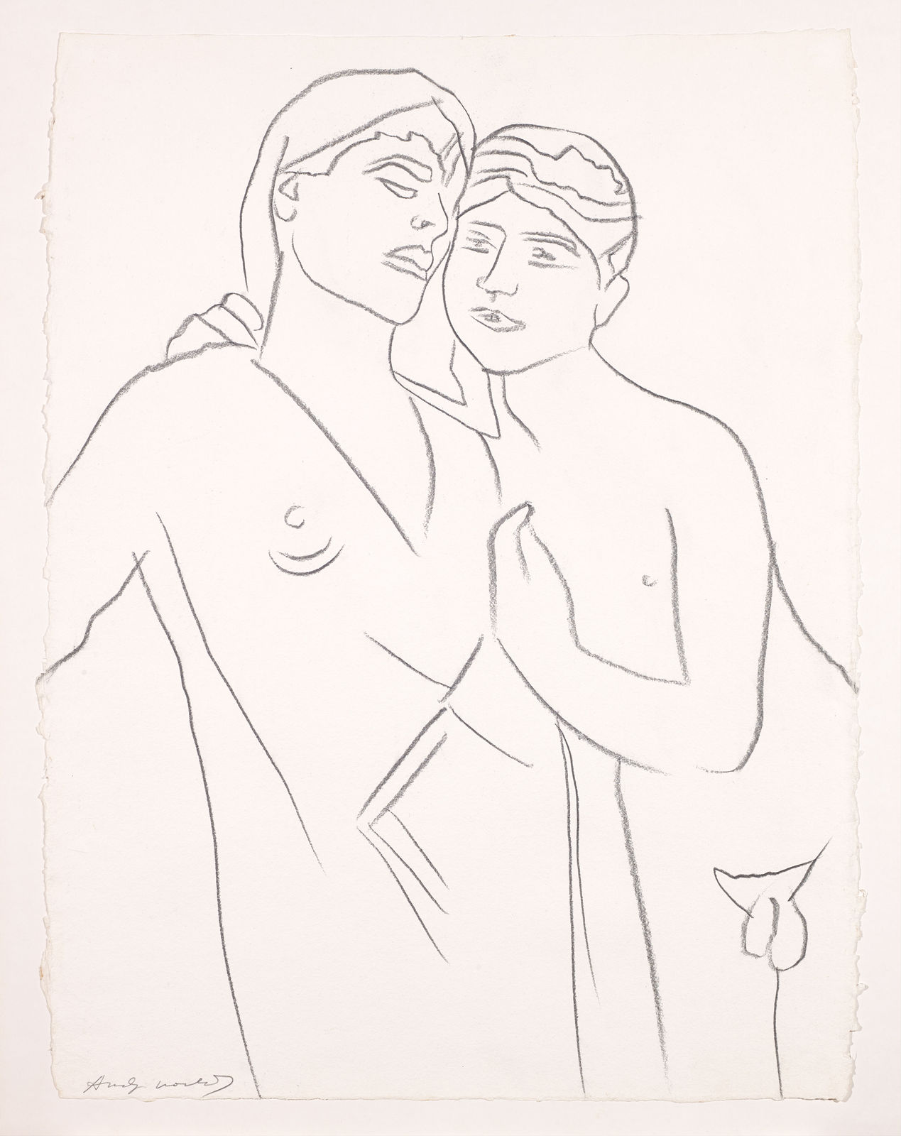 Andy Warhol, Untitled (Wilhelm von Gloeden), 1978