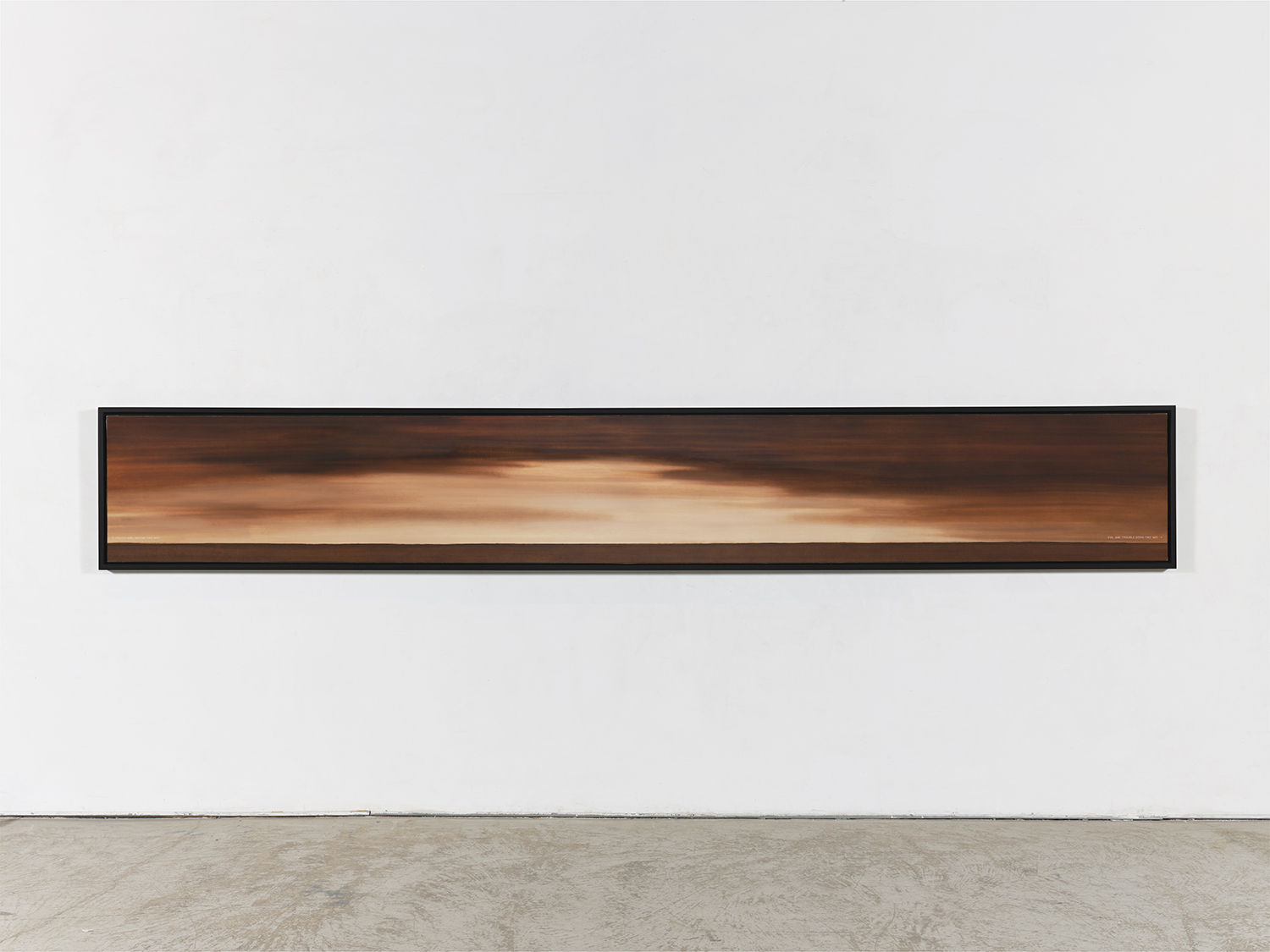 Ed Ruscha, Pretty Girl vs. Evil and Trouble, 1979