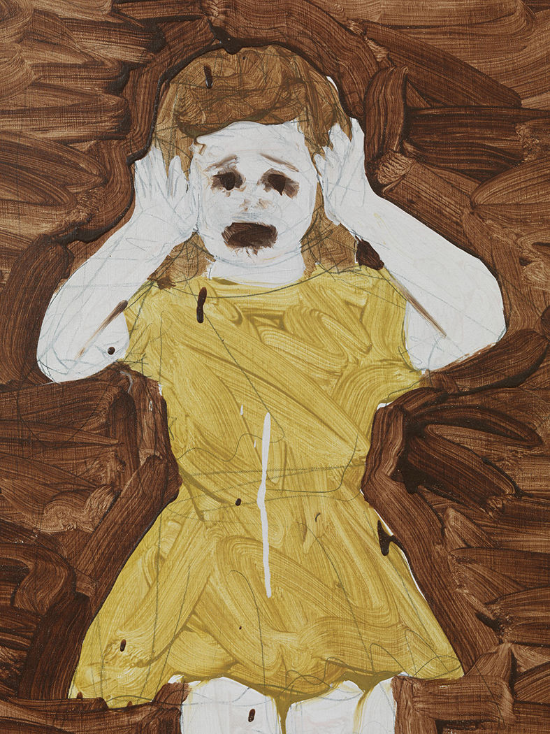 Neil Jenney, Girl and Vase, 1969