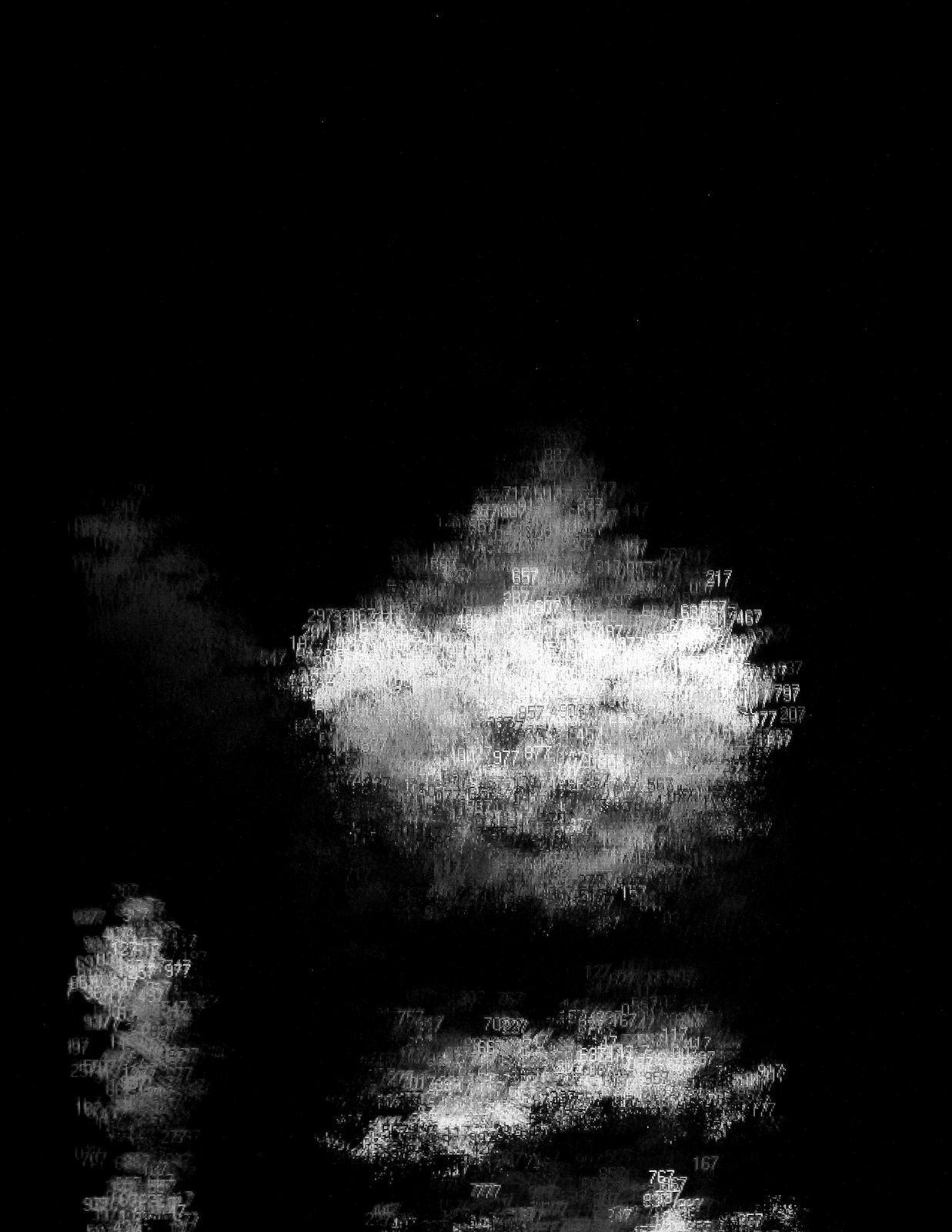 Charles Sandison, Hiroshima, 2004