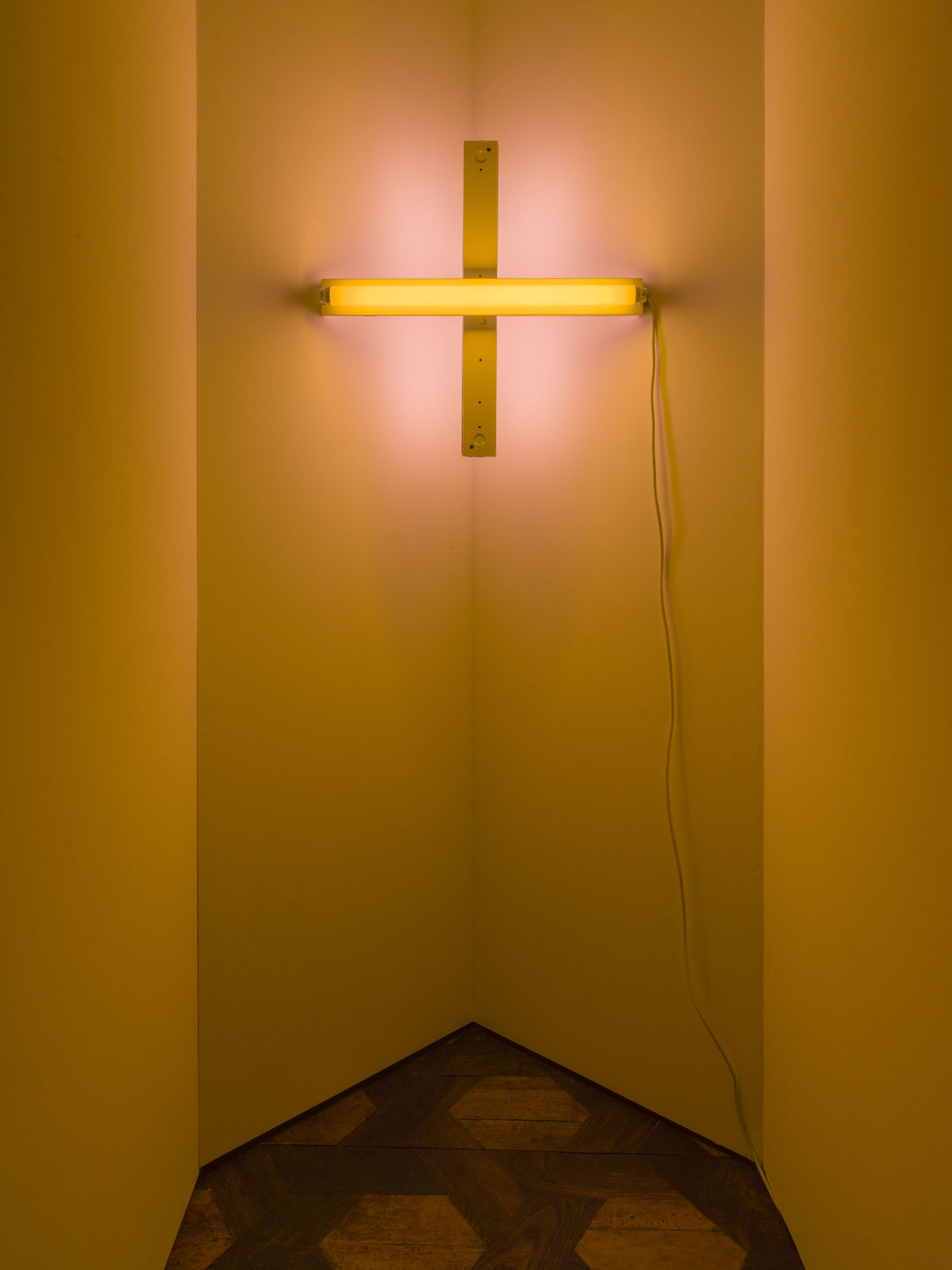 Dan Flavin, Yellow and Pink Flourescent Light, 1969