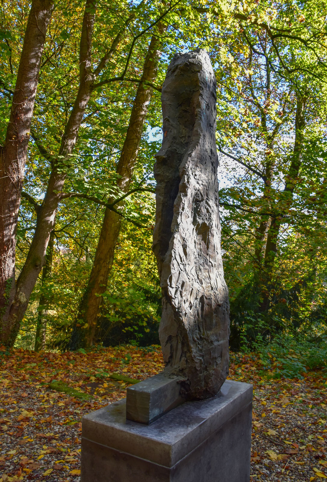 Per Kirkeby, Der große Kopf mit Arm, 1983