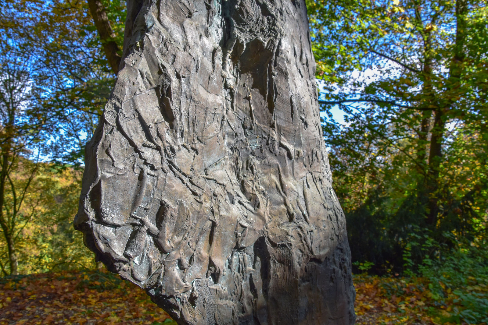 Per Kirkeby, Der große Kopf mit Arm, 1983