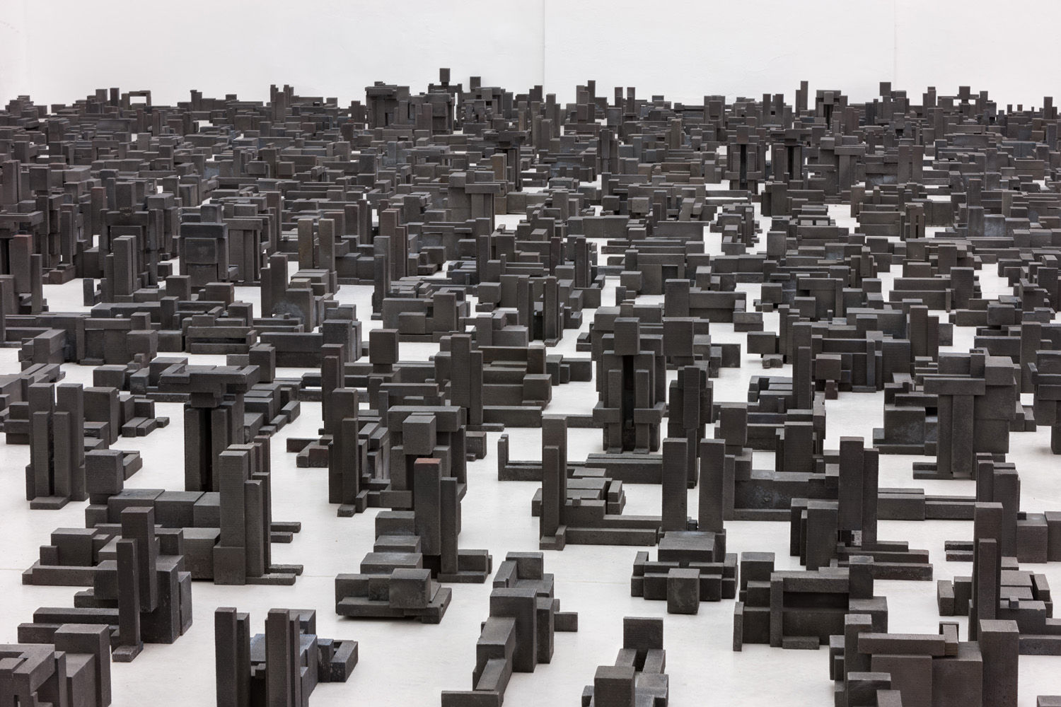 Antony Gormley, Sleeping Field, 2015-2016