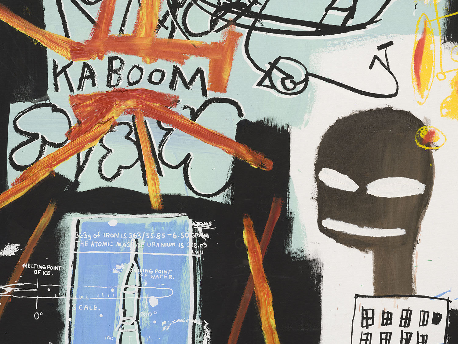 Jean-Michel Basquiat, Carbon/Oxygen , 1984