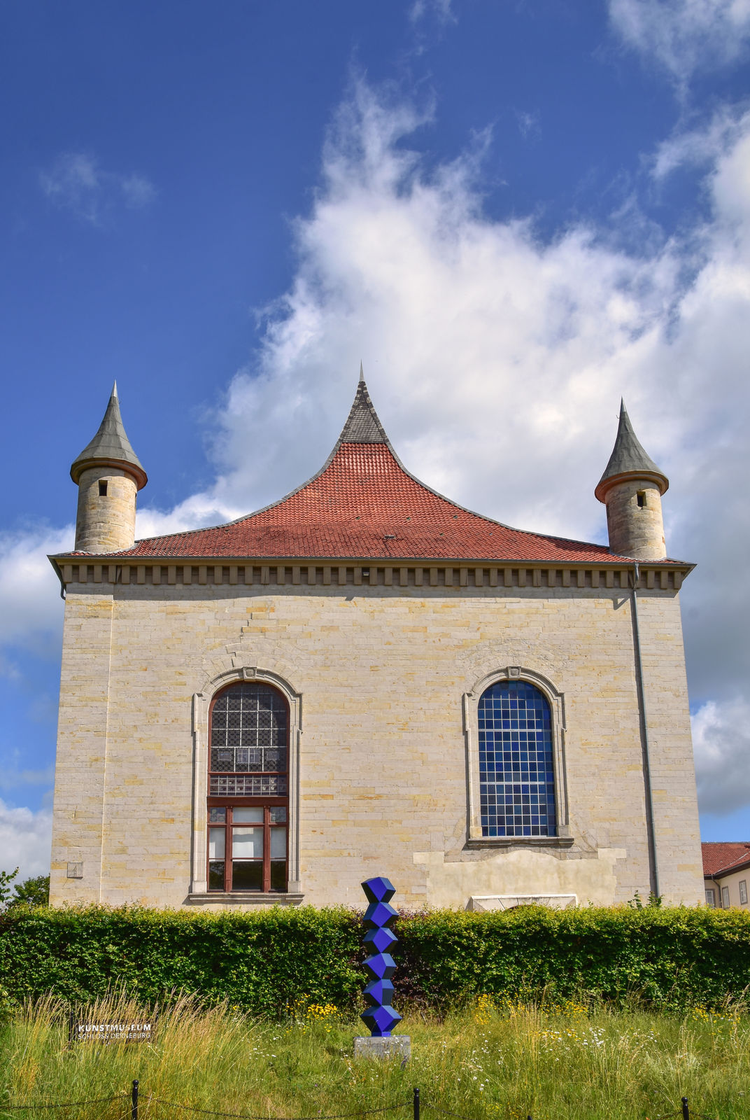 Angela Bulloch, Heavy Metal Stack of Six: Trichrome Blue, 2016