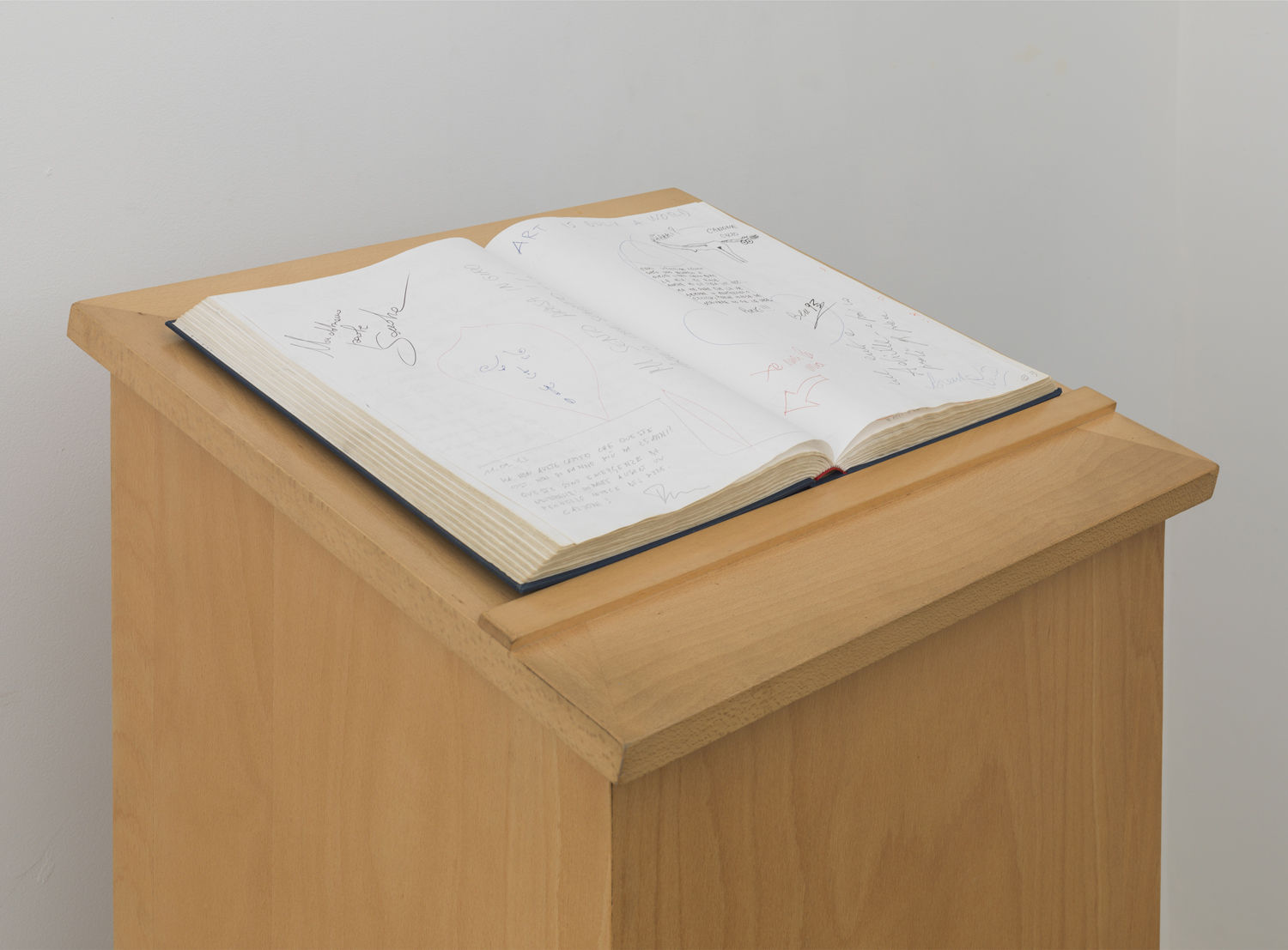 Maria Eichhorn, Libro Aperto, 1993