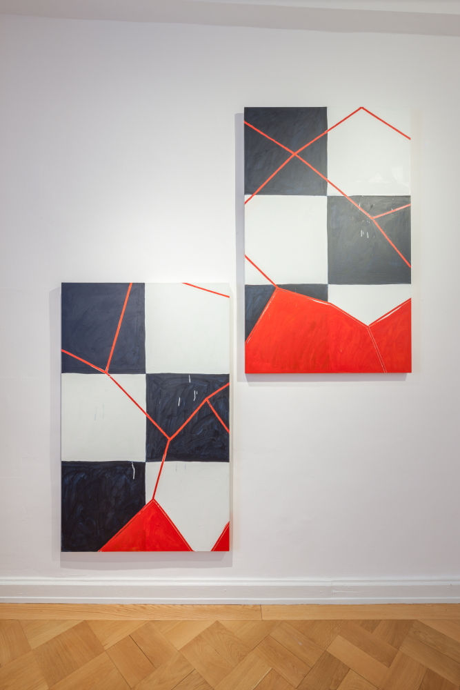 Mary Heilmann, Scene of the Crime, 2001