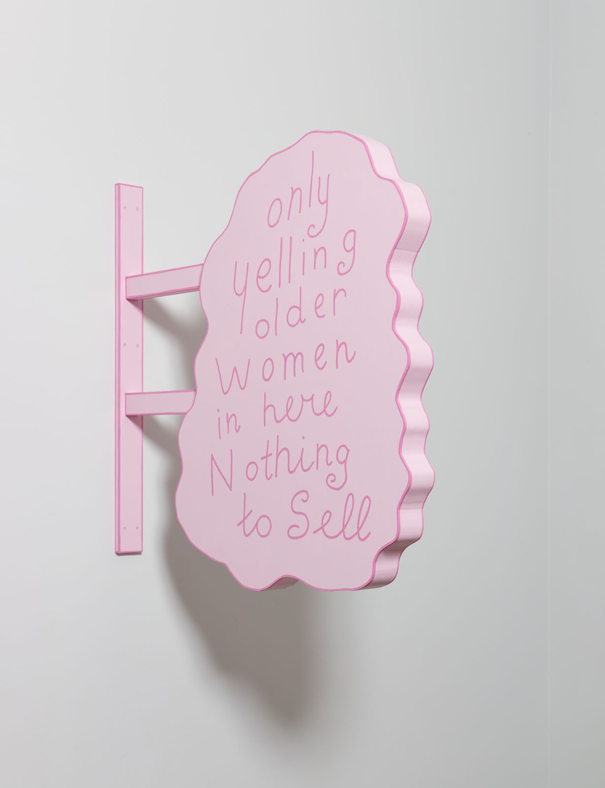Lily van der Stokker, Yelling Women, 2014