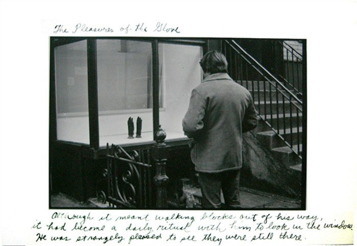 Duane Michals, The Pleasures of the Glove, 1974