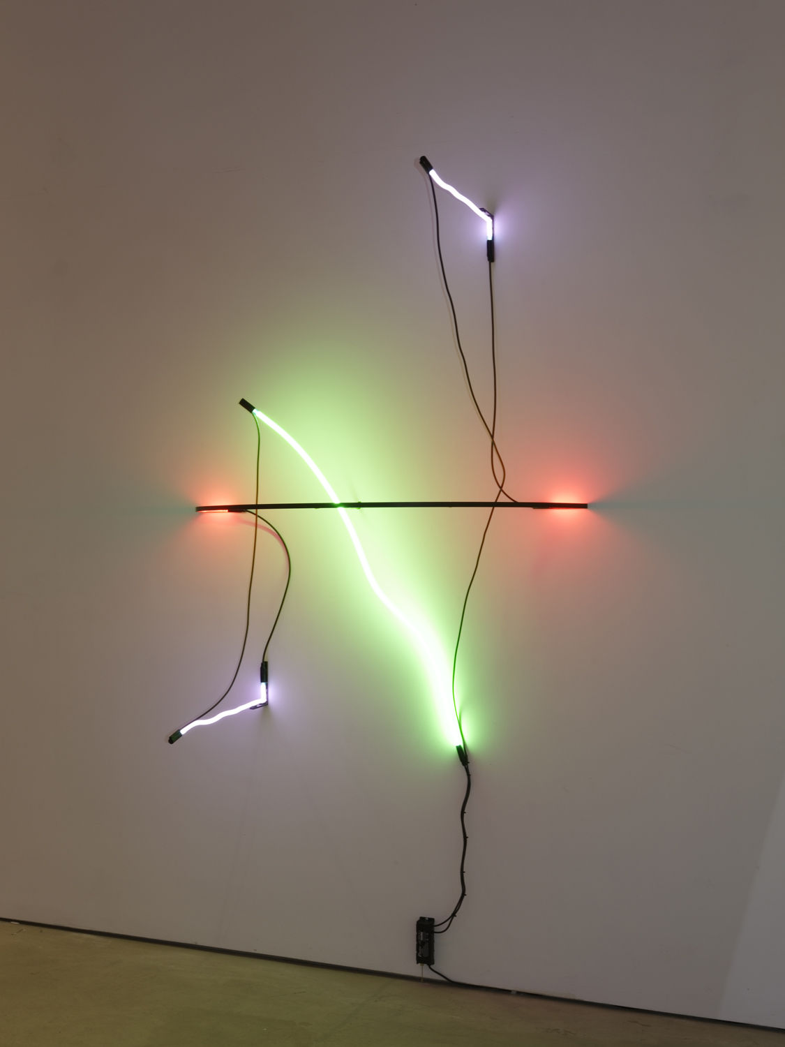 Keith Sonnier, Untitled Neon Wall Sculpture, 1969