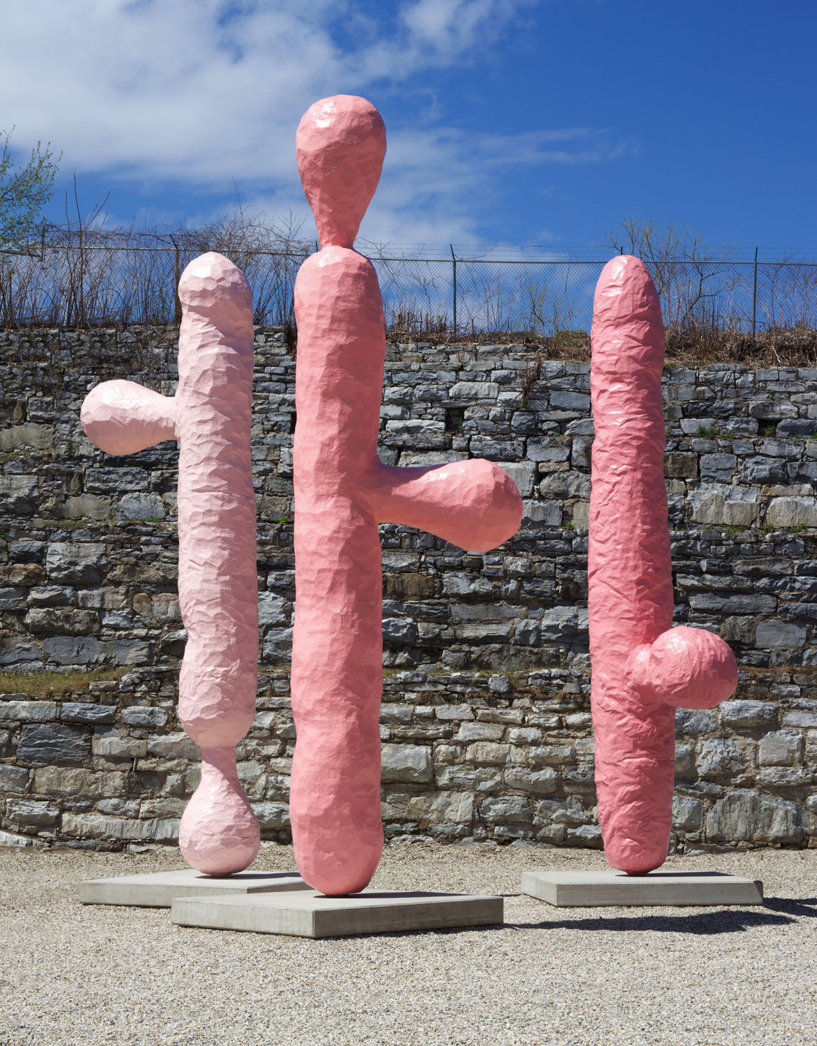 Franz West, Les Pommes d'Adam , 2007
