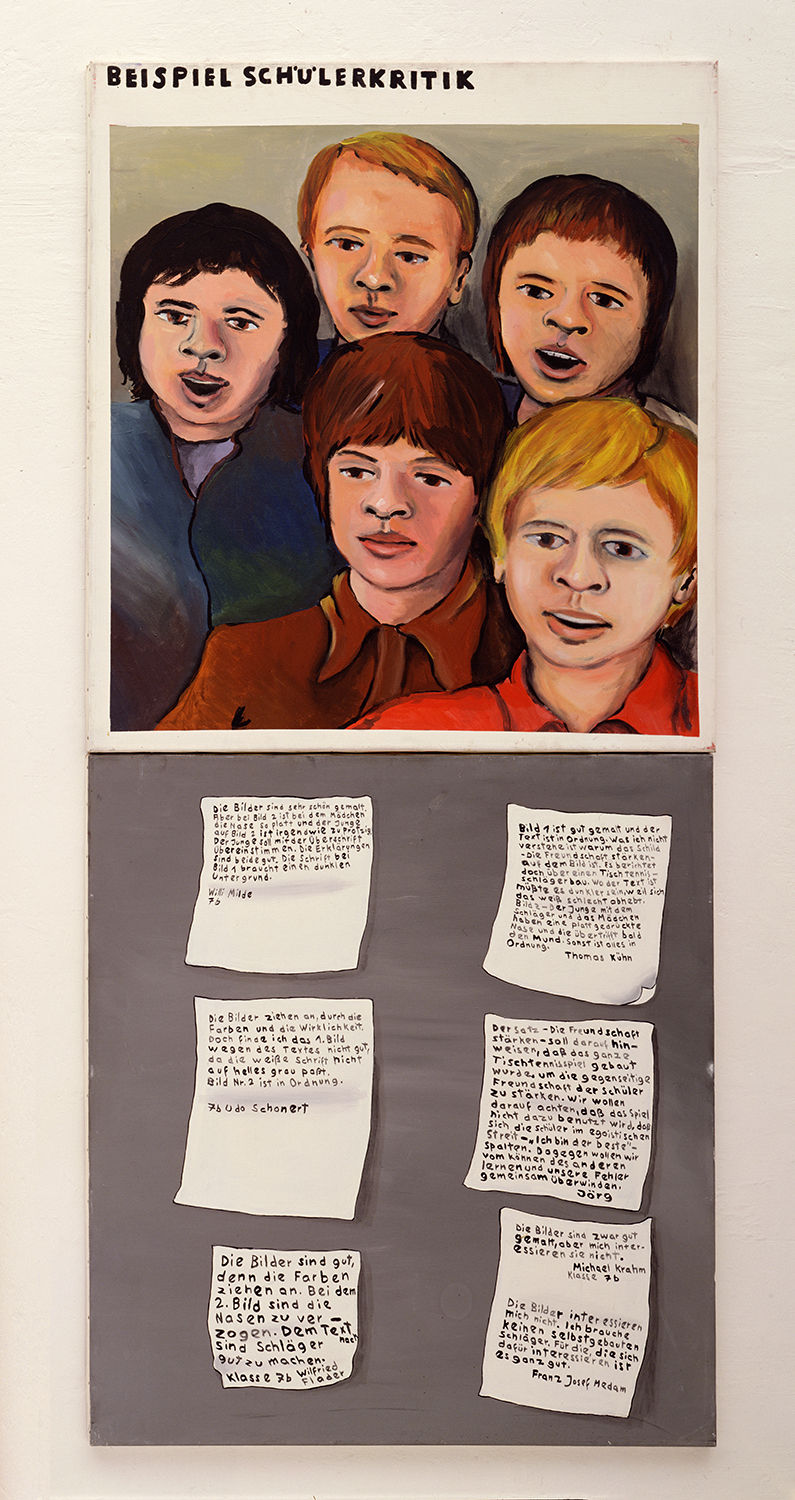 Jörg Immendorff, Tischtennisobjekt (Ping-Pong Object), 1972