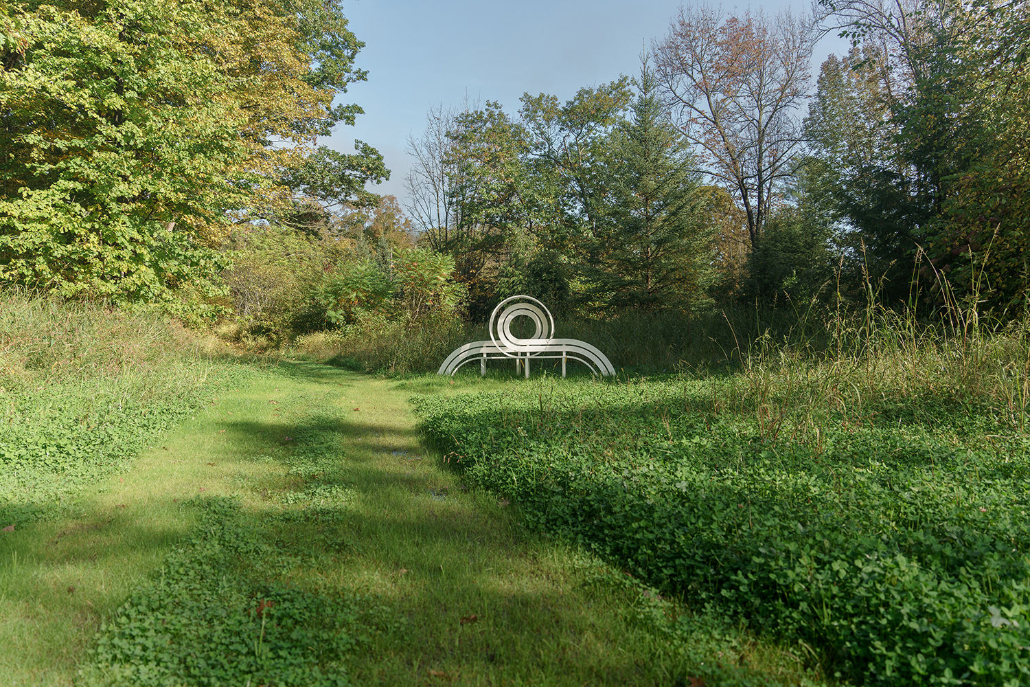 Jeppe Hein, Modified Social Bench #28, 2011