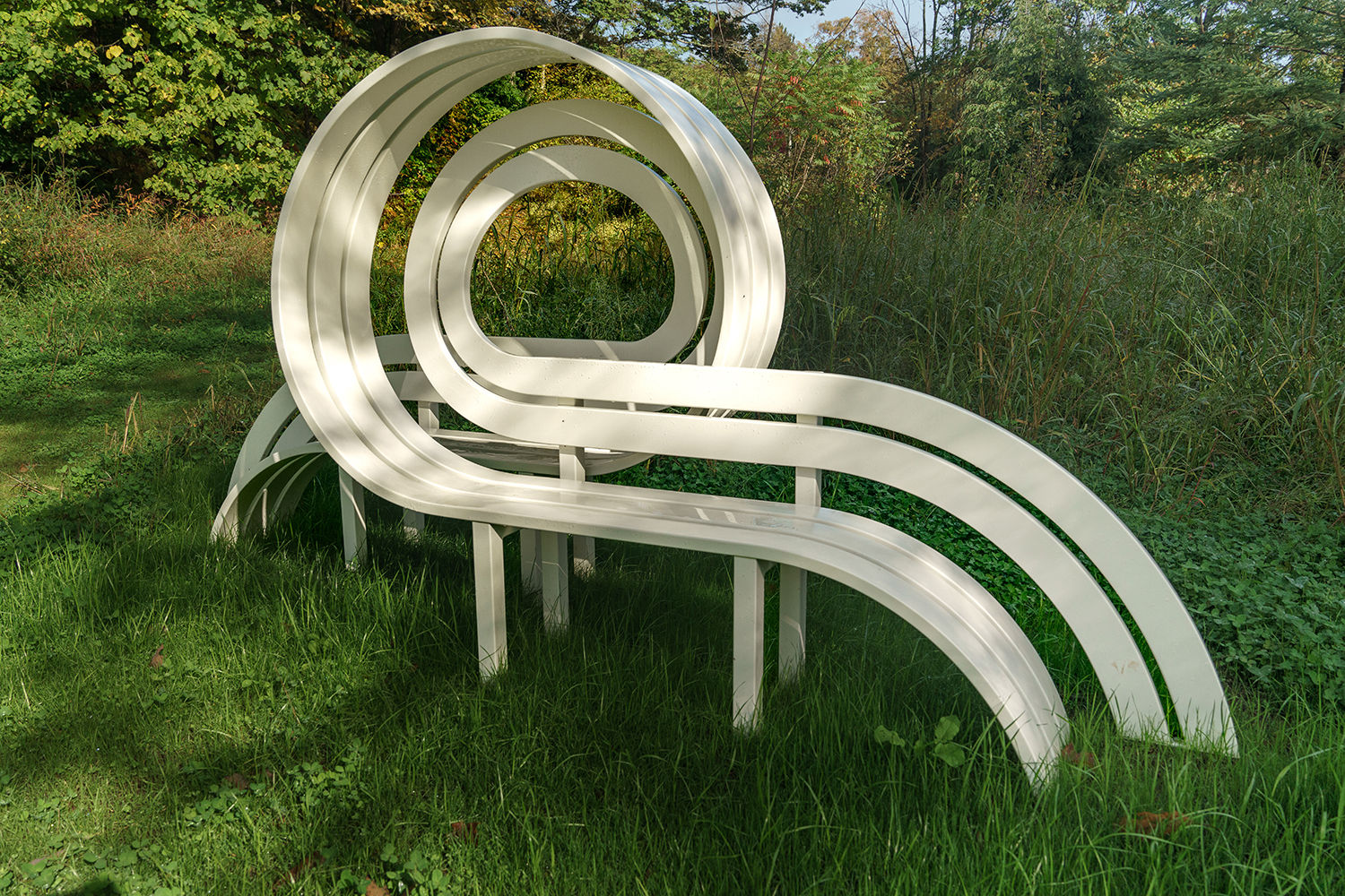 Jeppe Hein, Modified Social Bench #28, 2011