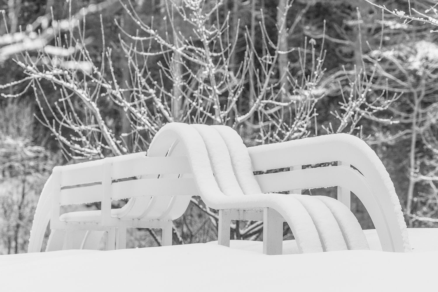 Jeppe Hein, Modified Social Bench #41, 2015