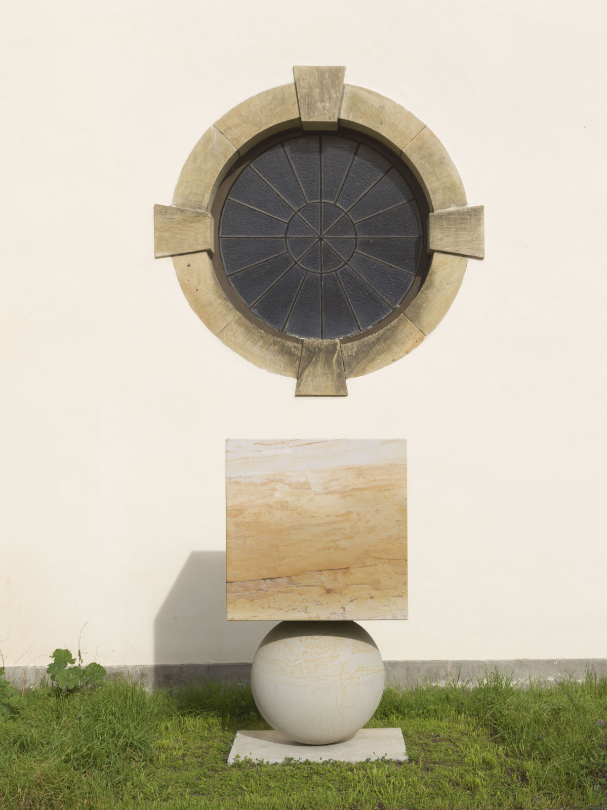 Kris Martin, Good Luck (seeberg sandstone), 2023