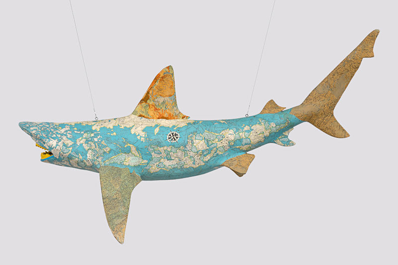 David Wojnarowicz, Untitled (Shark), 1984